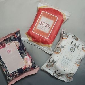 Facial wipes  🥥🥭🌹